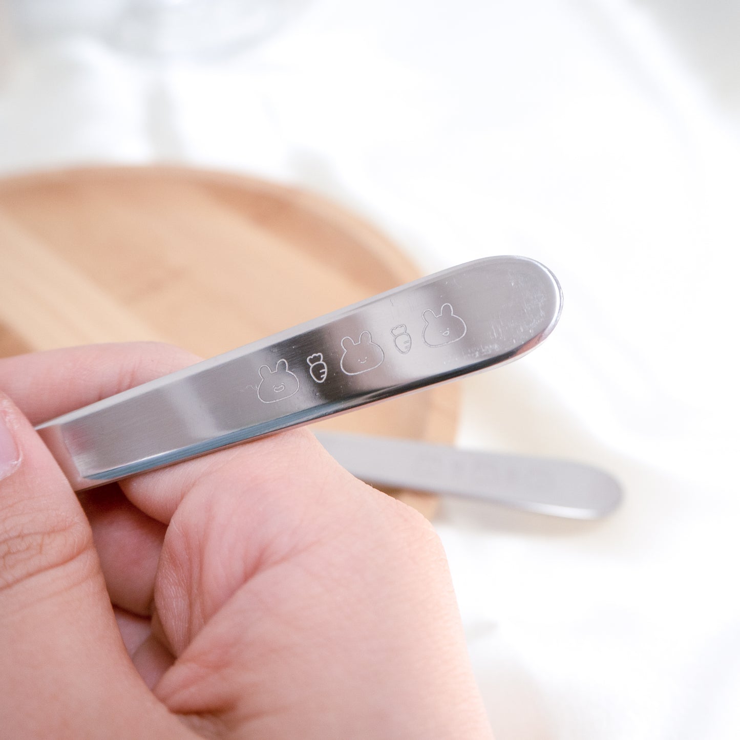 [Asamimi-chan] Stainless steel fork [shipped in mid-August]