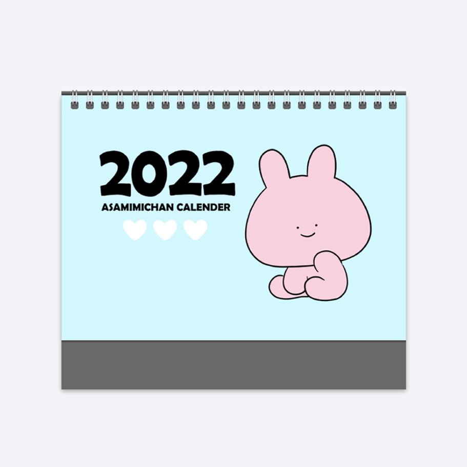 [Auf Bestellung gefertigt] Asamimi-chan Tischkalender