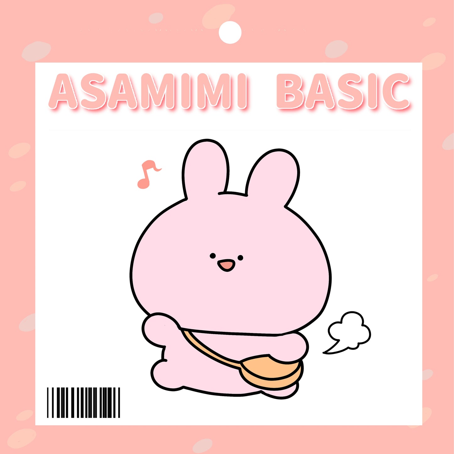 [Asamimi-chan] 閃閃發光的 A4 透明文件夾