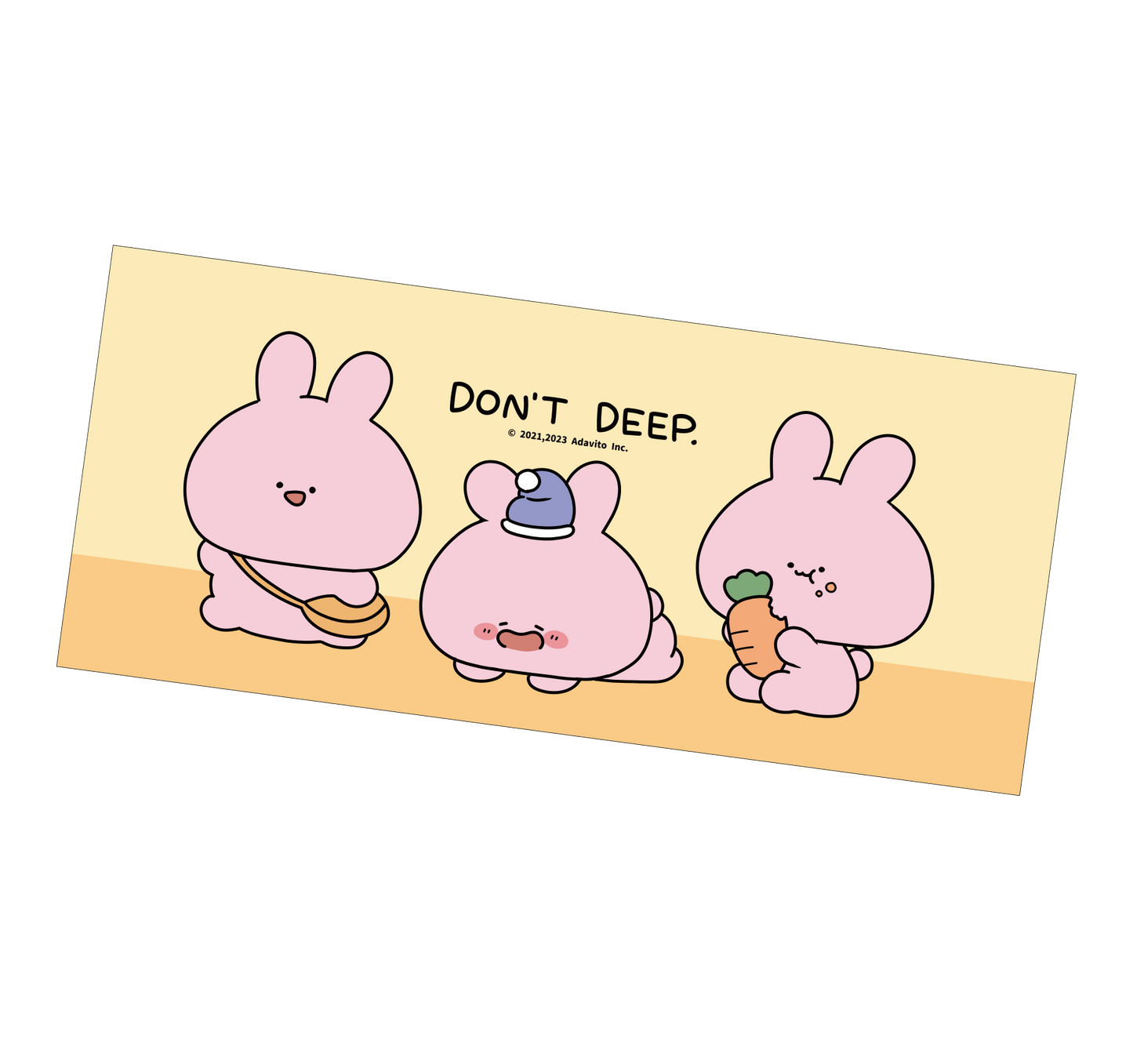 [Asamimi-chan] Face towel (Don't deep) [Shipped in early March]