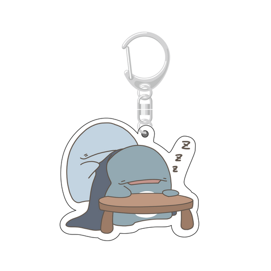 [Parent and child dolphin] Acrylic key chain (thank you)